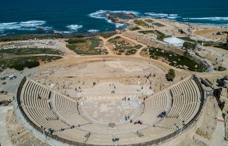 Ancient Amphitheater Rocks as Shalit Returns Home